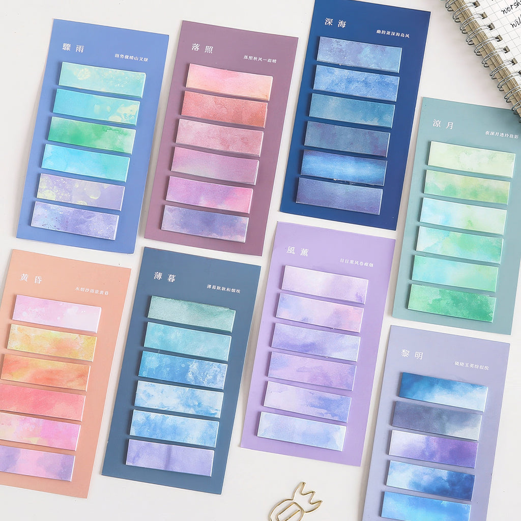 INS Style Gradient Index Sticky Notes