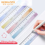KOKUYO Pastel Cookie Clear Sky Collection 15cm Ruler