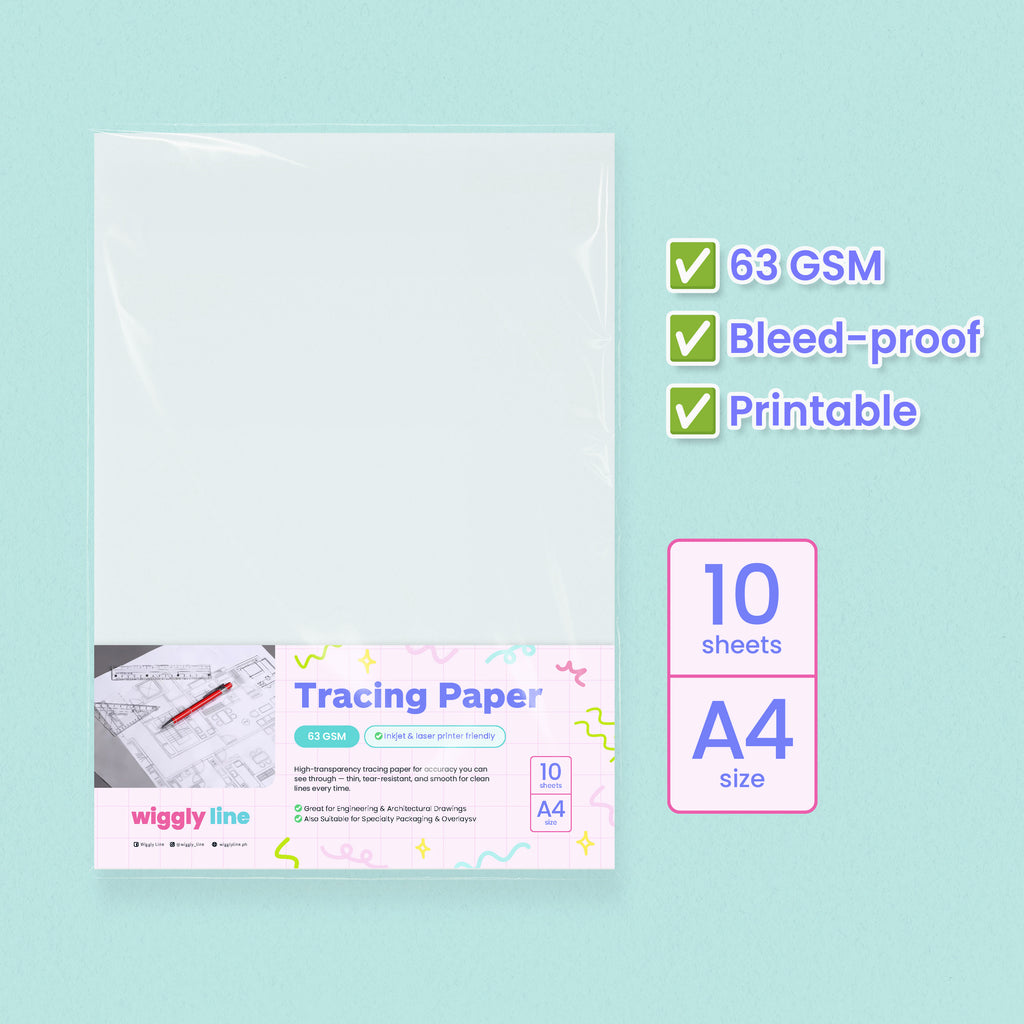 A4 Tracing Paper 63gsm
