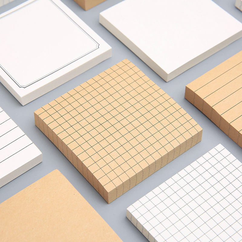 MOYL Minimalist Muji-style Sticky Notes