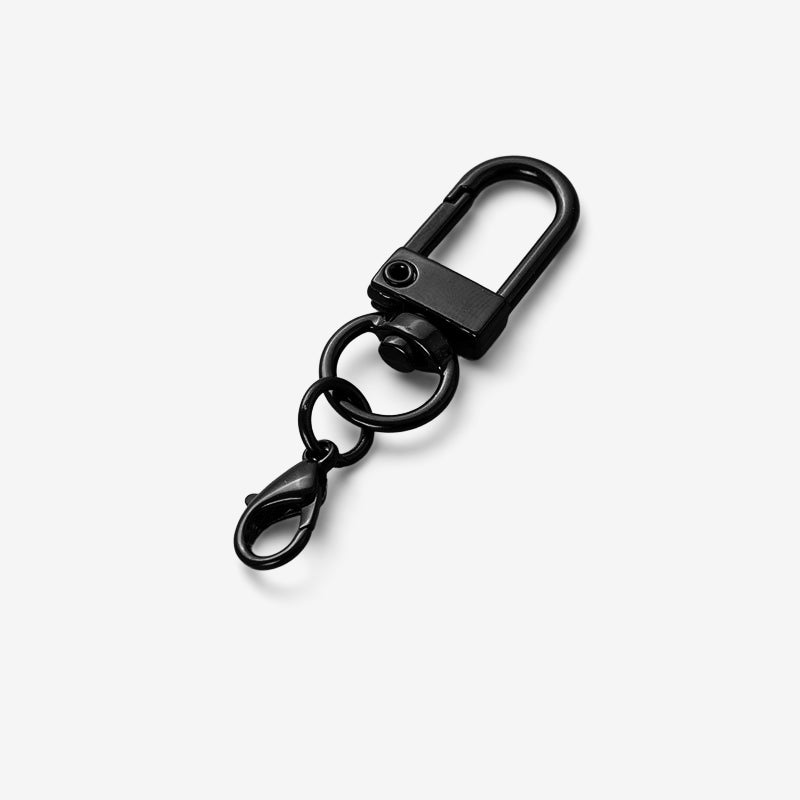 Swivel Clasp Buckle Keychain with Mini Lobster Hook