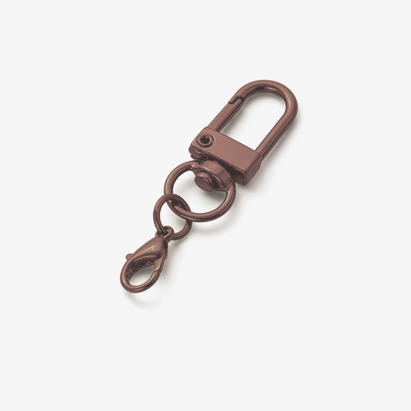 Swivel Clasp Buckle Keychain with Mini Lobster Hook