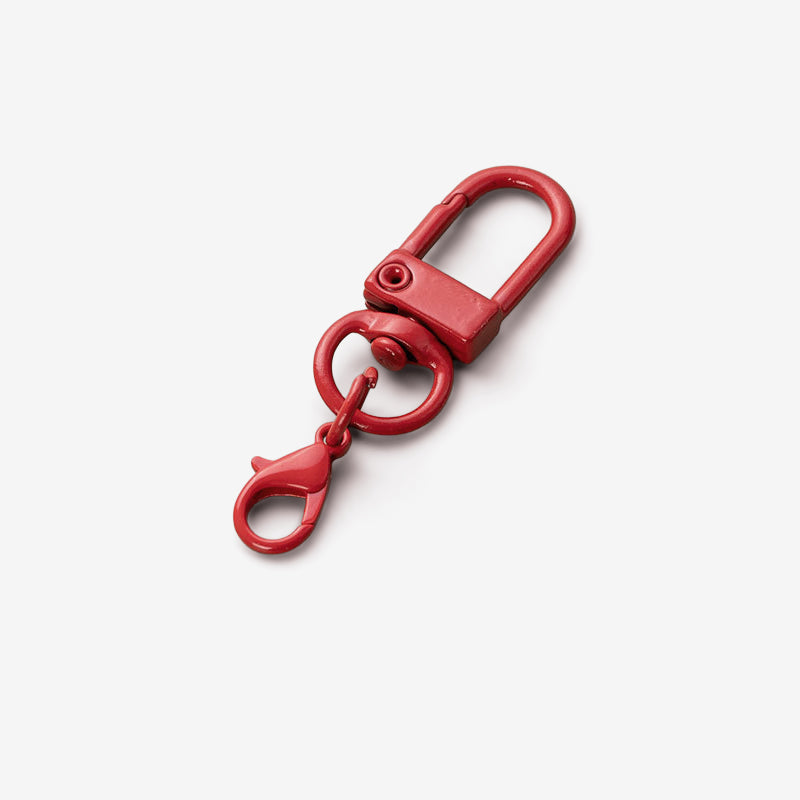 Swivel Clasp Buckle Keychain with Mini Lobster Hook
