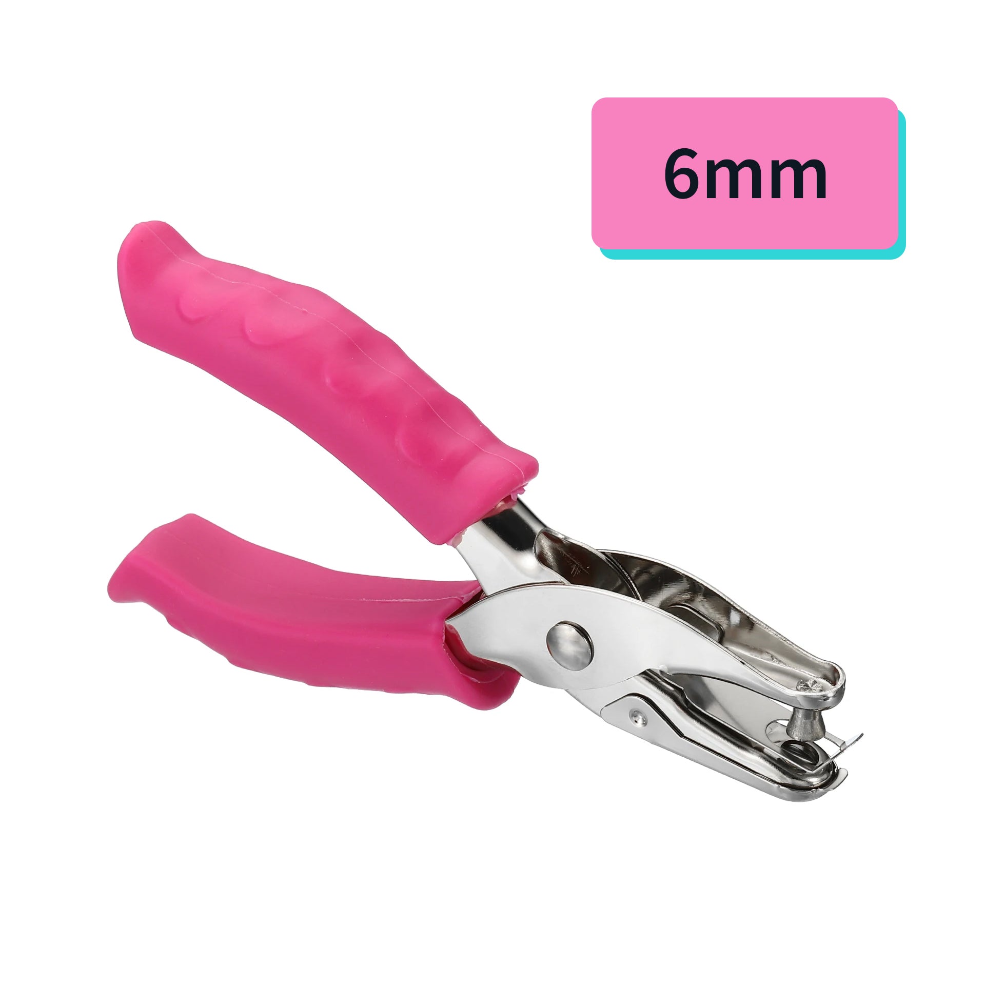 Single Hole Punch Heavy Duty with Anti-slip Rubber Handle