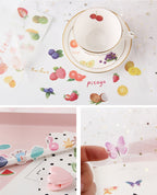 A4 Washi Sticker Sheets (Inkjet Printable) - 10 Sheets