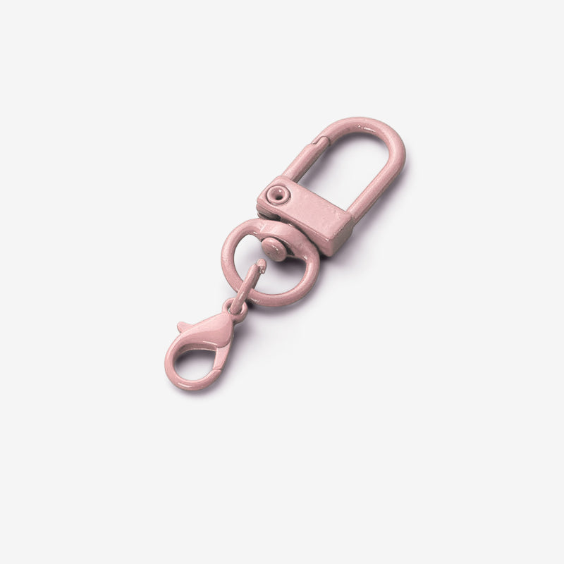 Swivel Clasp Buckle Keychain with Mini Lobster Hook