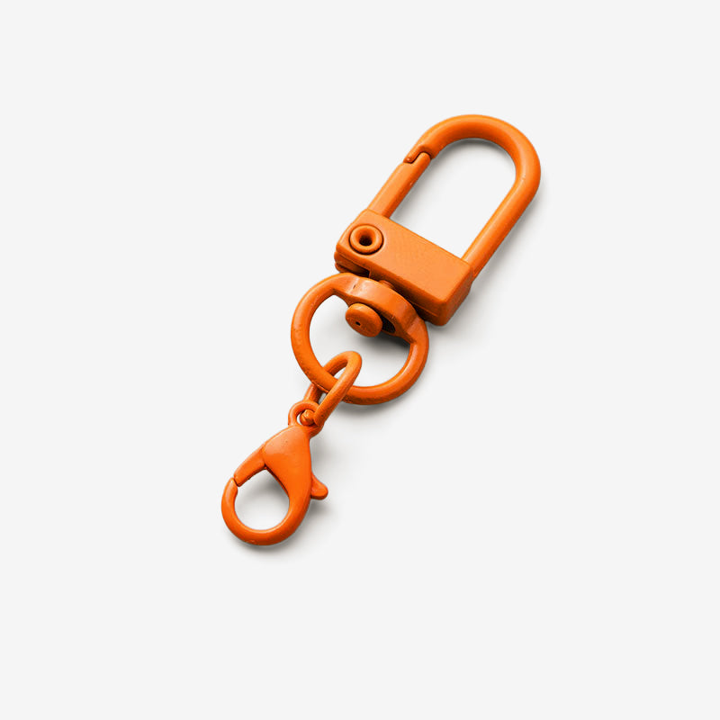 Swivel Clasp Buckle Keychain with Mini Lobster Hook