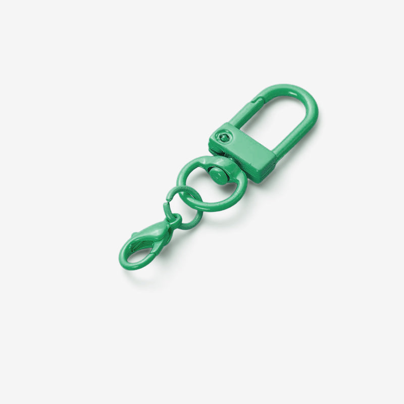 Swivel Clasp Buckle Keychain with Mini Lobster Hook