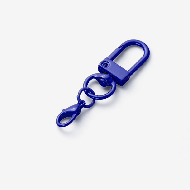 Swivel Clasp Buckle Keychain with Mini Lobster Hook