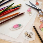 (5pcs) Shrink Plastic Sheets for DIY Projects (Shrinky Dinks)