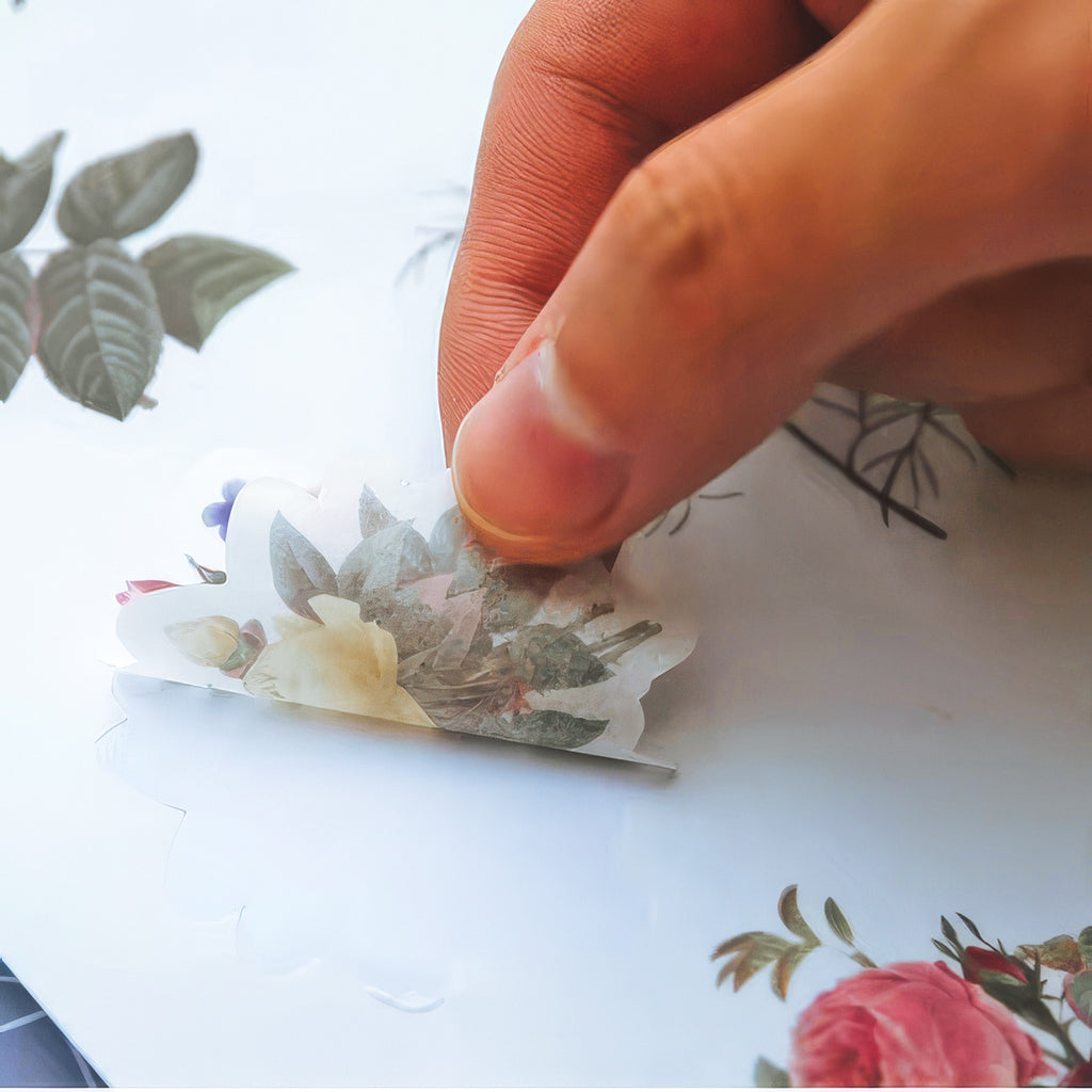 A4 Washi Sticker Sheets (Inkjet Printable) - 10 Sheets