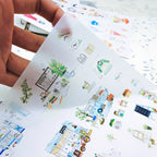 A4 Washi Sticker Sheets (Inkjet Printable) - 10 Sheets