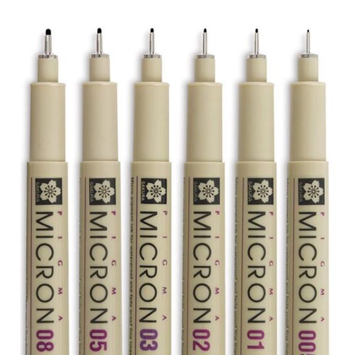 Sakura Pigma Pens - Micron / Graphic / Brush
