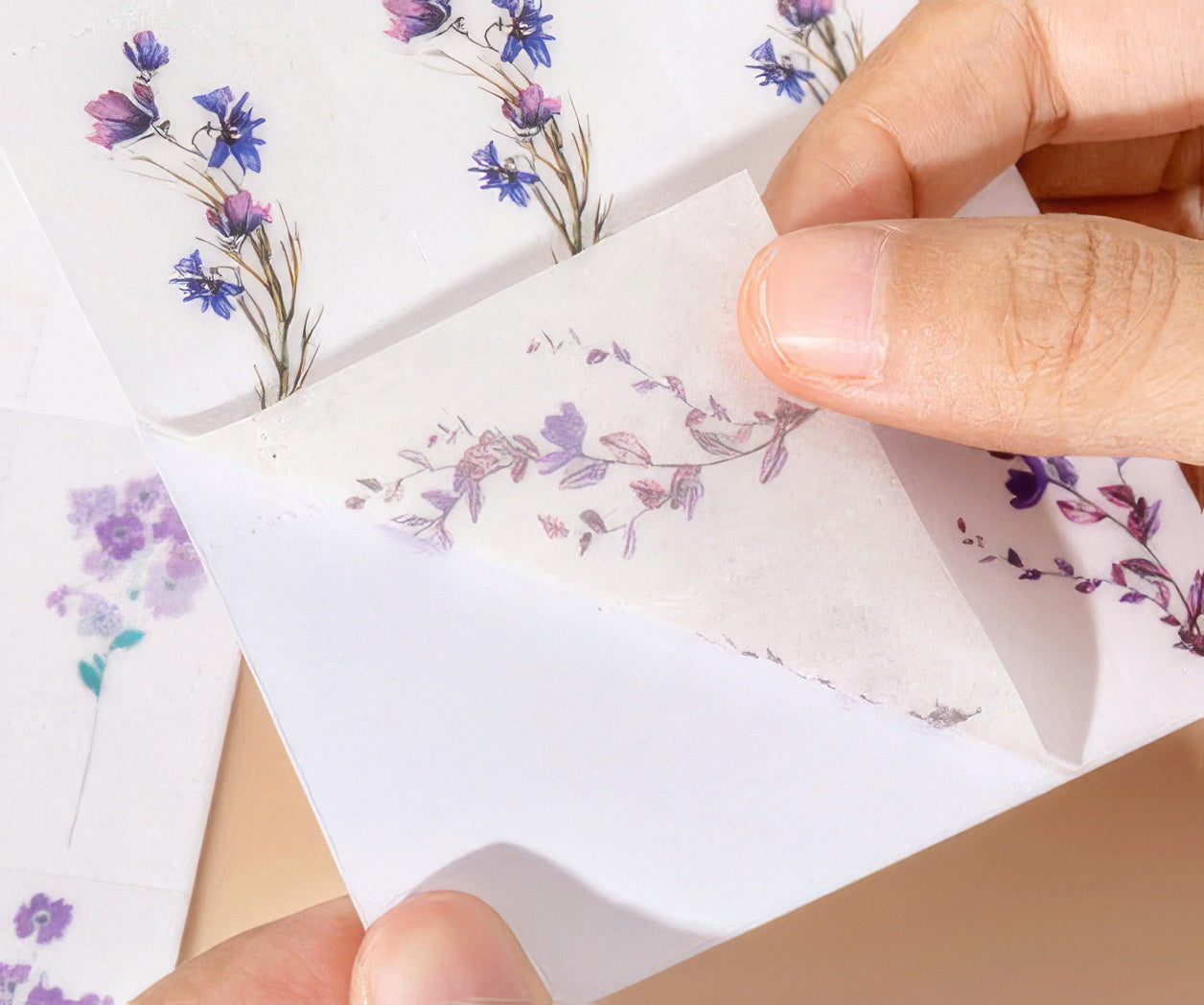 A4 Washi Sticker Sheets (Inkjet Printable) - 10 Sheets