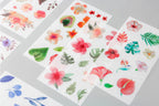 A4 Washi Sticker Sheets (Inkjet Printable) - 10 Sheets
