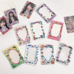 Cute Deco Border Plastic Sleeves for Kpop Photocards