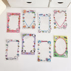 Cute Deco Border Plastic Sleeves for Kpop Photocards