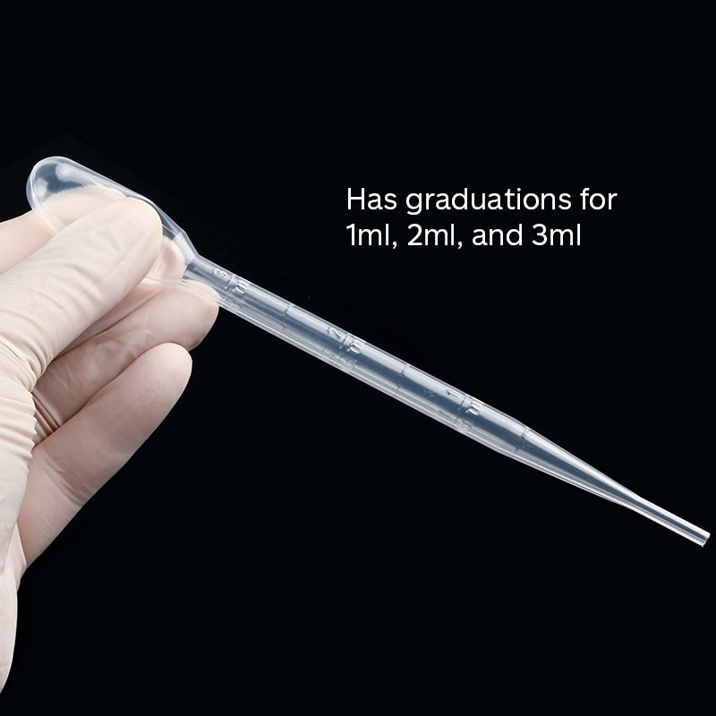 Disposable Graduated Plastic Pipette Dropper (3ml)