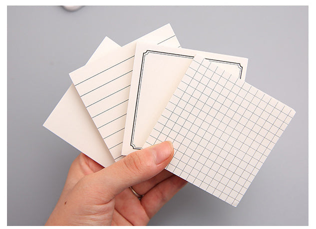 MOYL Minimalist Muji-style Sticky Notes