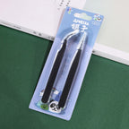 Macaron Tweezer Set Pastel Colors Straight and Elbow Tweezer